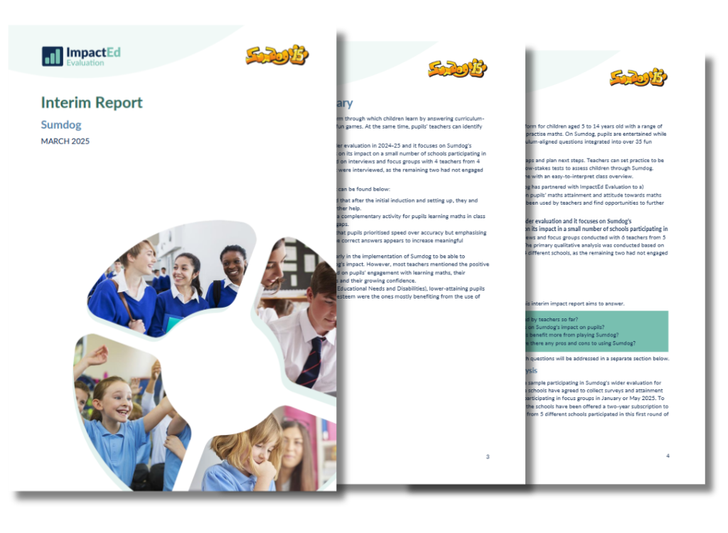 Sumdog England Efficacy Study Interim Report - image preview Sumdog England Efficacy Study Interim Report - image preview